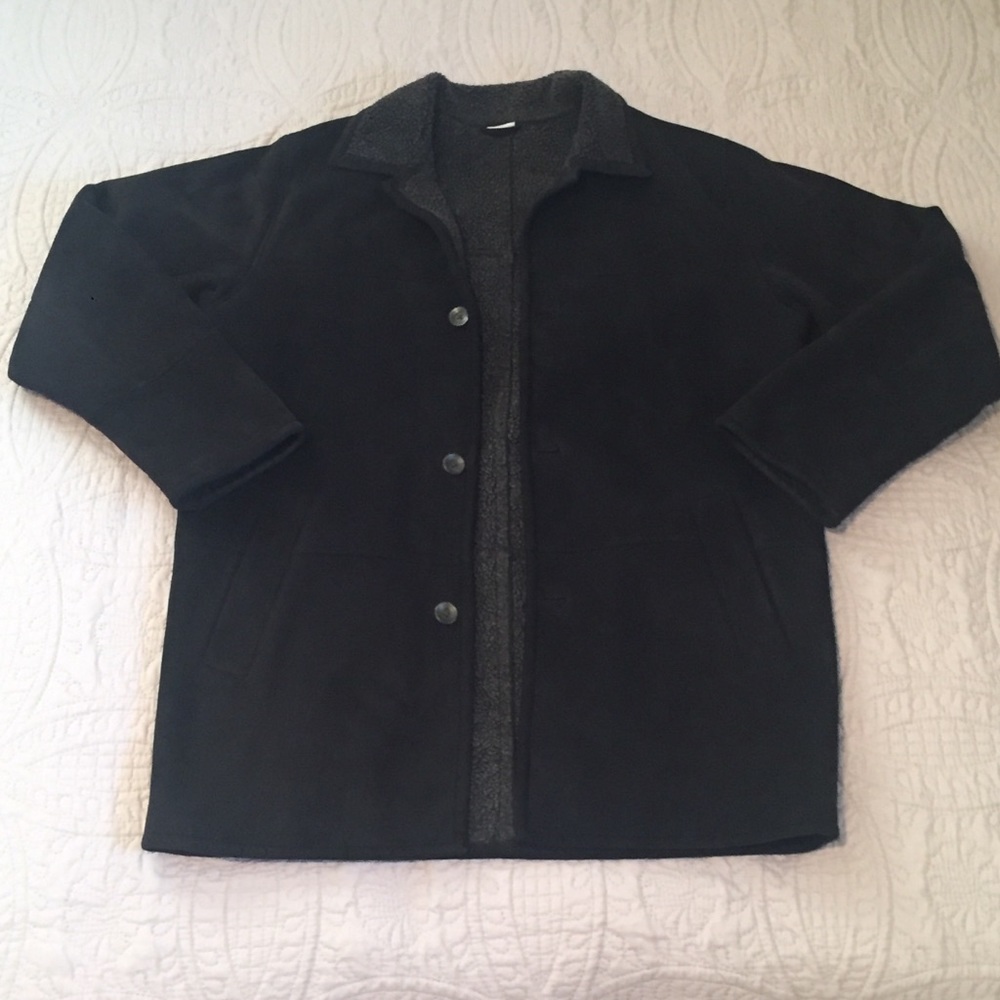 Firethorn Silver Men’s Suede Dress Coat